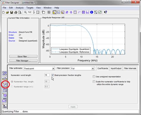 Image result for Simulink Filter Designer