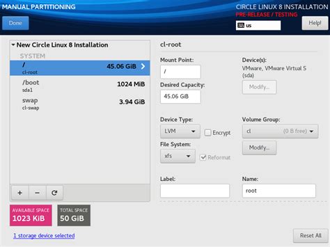 Toradh íomhá ar Circle Linux