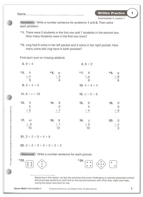 Image result for Saxon Math Worksheets Printable