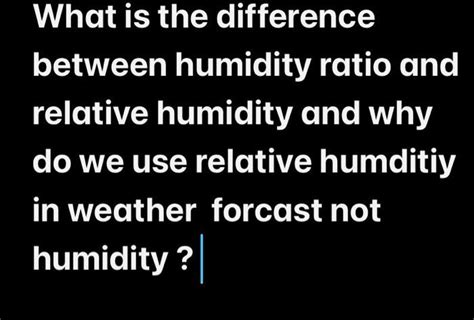 Image result for Difference Between Relative Humidity