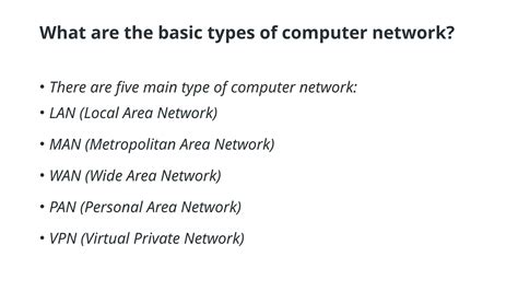 Image result for Types of Computer Network Class 9