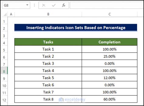 Conditional Formatting Percent in Excel に対する画像結果
