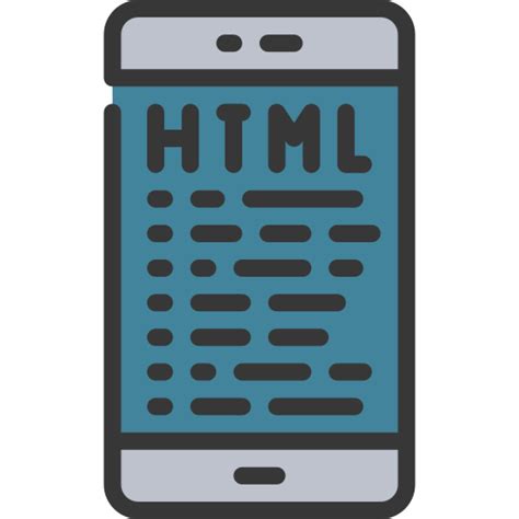 Image result for Mobile HTML Page Icon