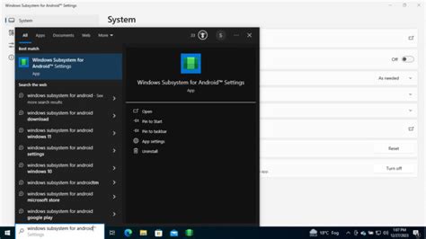 Image result for Windows Subsystem for Android Showing No Connection