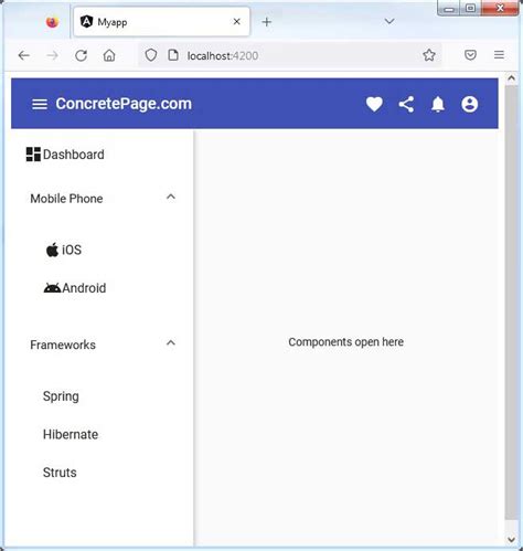 Image result for Angular Sub Menu
