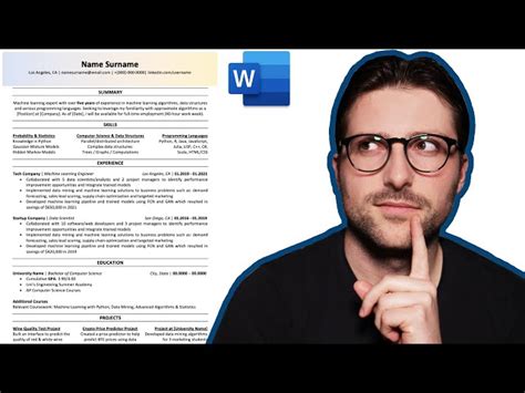 Machine Learning Researcher に対する画像結果