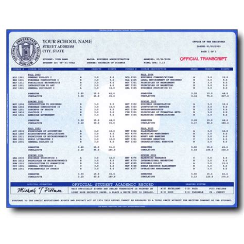 Afbeeldingsresultaten voor Transcript for College
