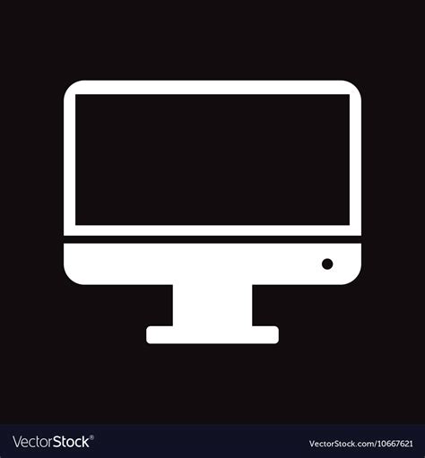 Résultat d’images pour Computer Monitor Icon Black Screen
