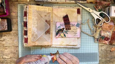 Junk Journal Tutorials YouTube Decorating Journal Pages 2022 に対する画像結果