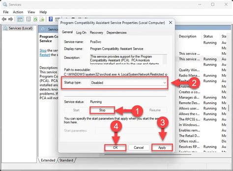 Program Compatibility Assistant に対する画像結果
