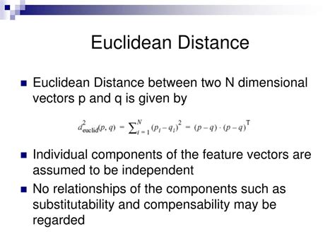 Image result for Euclidean Distance Between Two Matrices