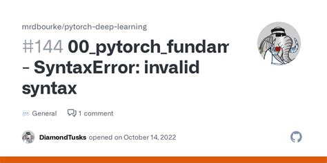 Image result for Invalid Syntax Python Torch