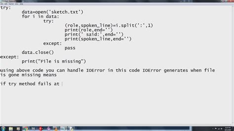 Image result for I/O Error Python