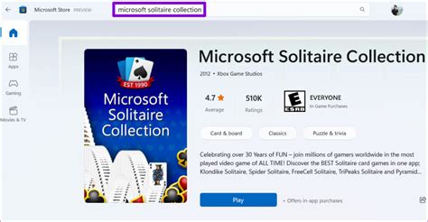 Restore Microsoft Solitaire Collection に対する画像結果