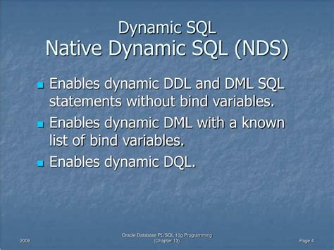 Toradh íomhá ar Dynamic SQL in Oracle