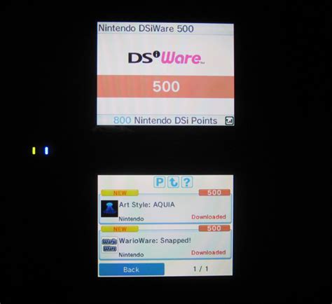 Toradh íomhá ar DSi Home Menu