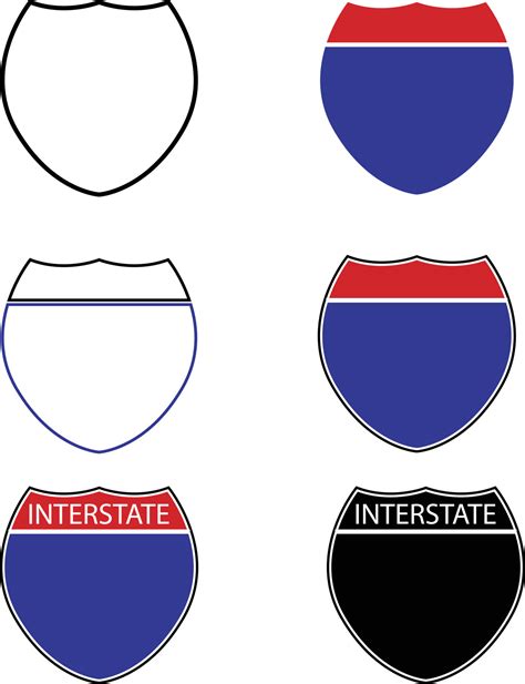 Afbeeldingsresultaten voor Interstate Sign Shape