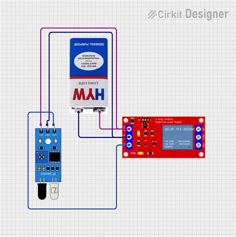 Toradh íomhá ar 1Channel 5V Relay Module with Remote and Ir Sensor