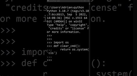 Image result for Clear Interpreter Python