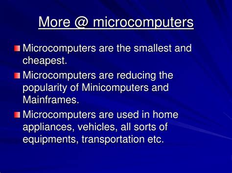 Microcomputers Examples に対する画像結果