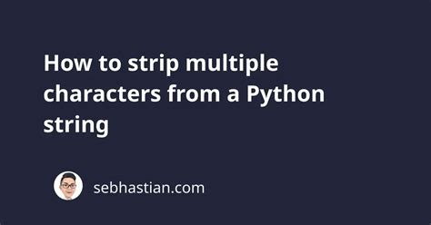 Image result for Python STR Strip