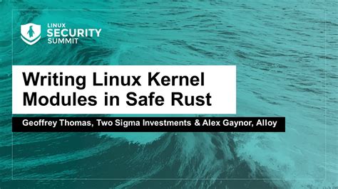 Image result for Linux Rust Kernel