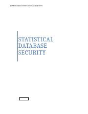 Toradh íomhá ar Statistical Database Security Topics for PPT