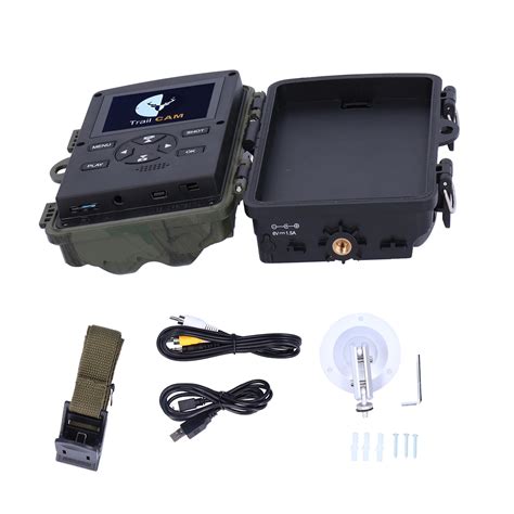 Portable Wildlife Camera, 2MP IP66 Waterproof Hunting Camera with ...