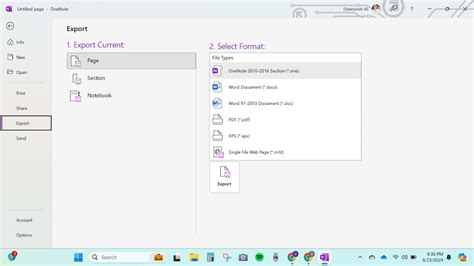 Image result for How to Export OneNote to PDF