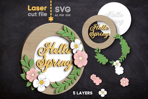 Image result for Free Glowforge Templates Spring Time