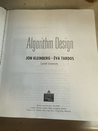 Algorithm Design Eva Tardos に対する画像結果