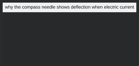 Toradh íomhá ar Compass Needle Deflection Figure