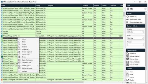 Toradh íomhá ar Windows Firewall Control Panel