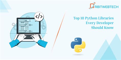 Top 10 Python Libraries に対する画像結果