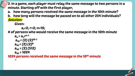 Afbeeldingsresultaten voor Geometric Sequence Word Problem Examples