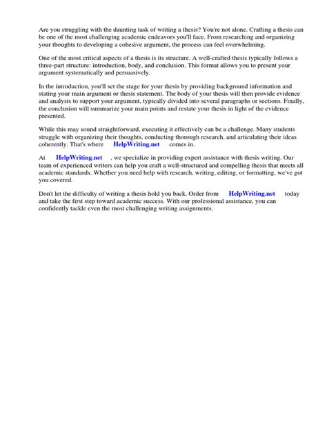 Image result for 3 Part Thesis Statement Examples