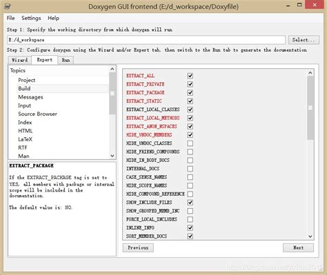 Image result for Doxywizard