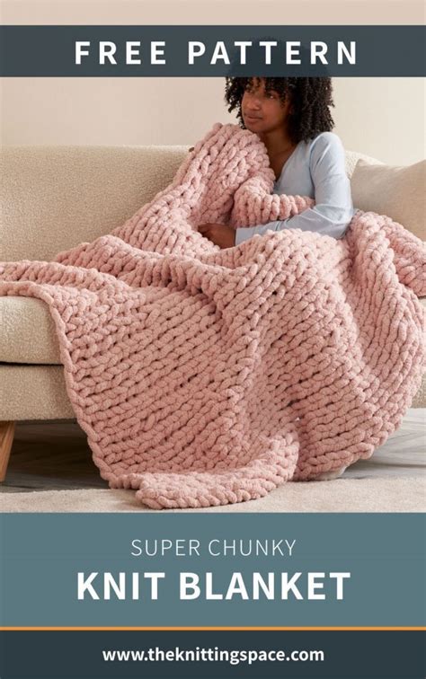 Pattern to Knit a Chunky Blanket に対する画像結果