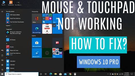 Toradh íomhá ar Mouse Is Not Working Windows 1.0