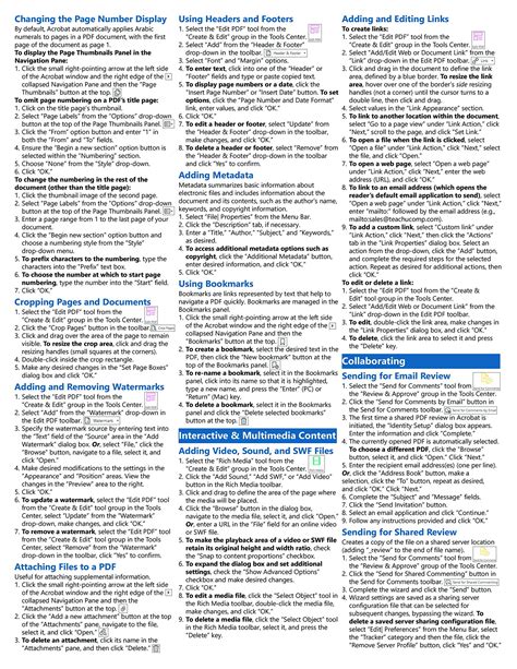 Image result for Adobe Acrobat DC Quick Reference PDF