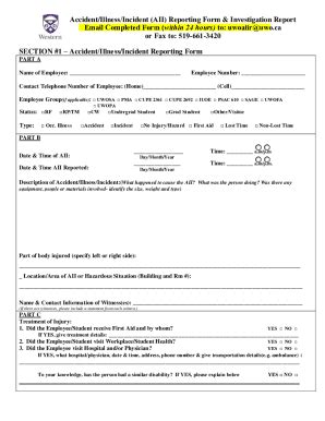 Image result for OSHA Incident Report Form 301