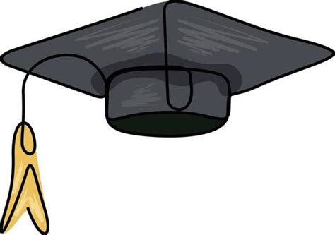 Image result for Drawing of Cap Graduation From Side