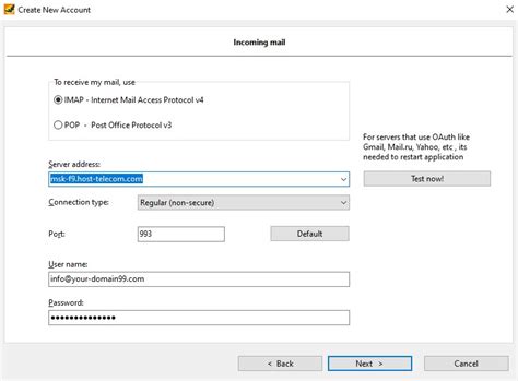 Toradh íomhá ar Bat Email Client