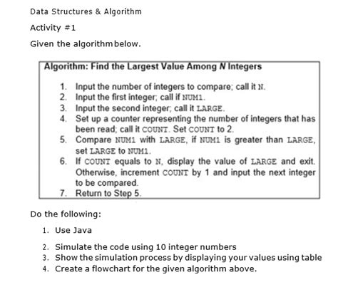 Image result for Data Structure and Algorithm Activity