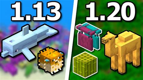 Toradh íomhá ar Every Minecraft Update Timeline