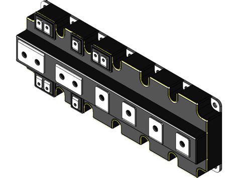Image result for IGBT Power Module Package 3D Model