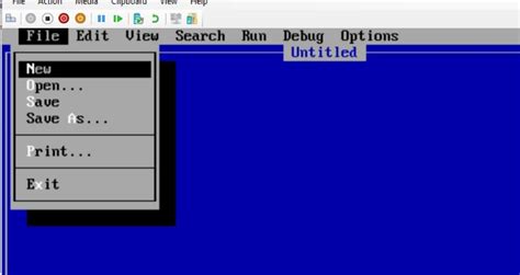 Toradh íomhá ar Batch File Menu Template