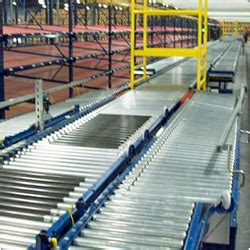 Image result for Powered Conveyor Racking System