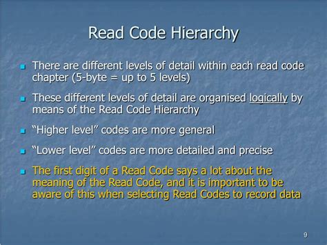 Image result for Read Code NHS Examples