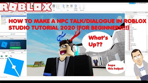 Toradh íomhá ar How to Make a NPC Talk in Roblox Studio 2021